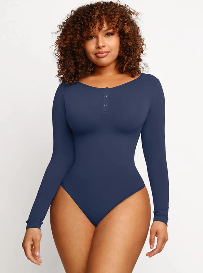 SEAMLESS LONG SLEEVE BODYSUIT