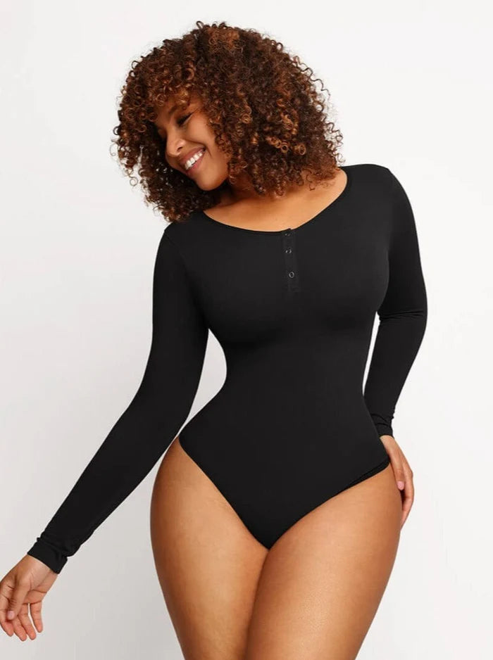 SEAMLESS LONG SLEEVE BODYSUIT