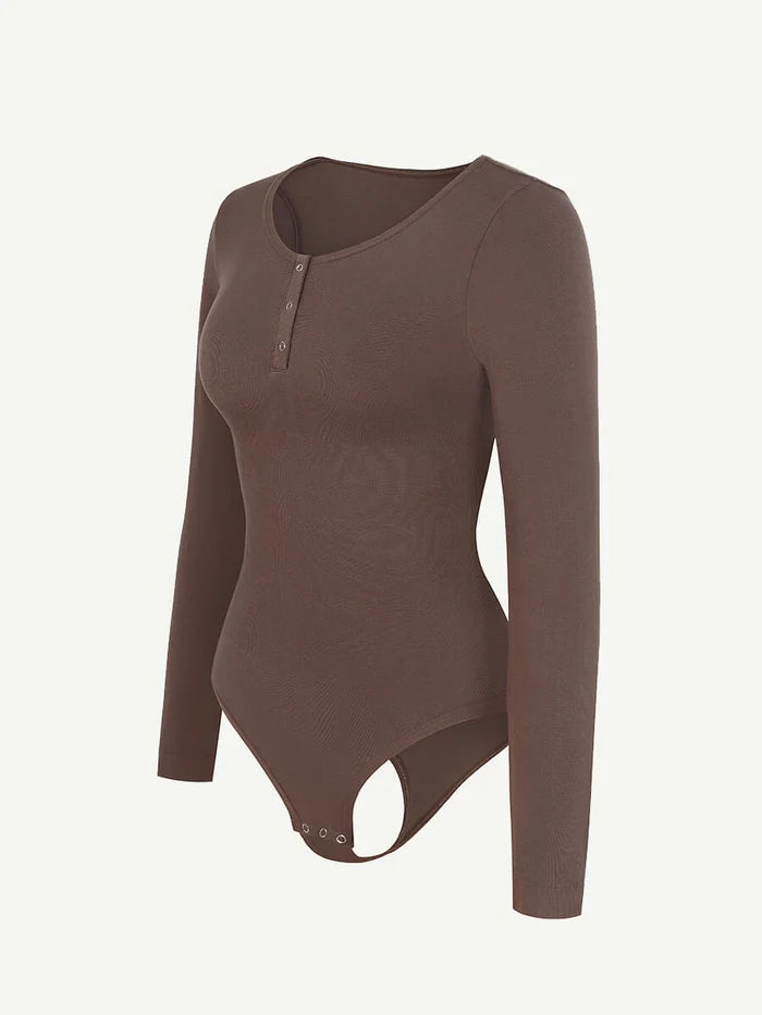 SEAMLESS LONG SLEEVE BODYSUIT