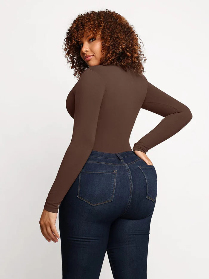 SEAMLESS LONG SLEEVE BODYSUIT