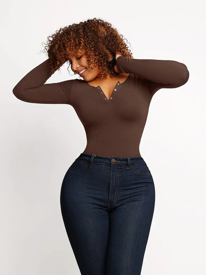 SEAMLESS LONG SLEEVE BODYSUIT