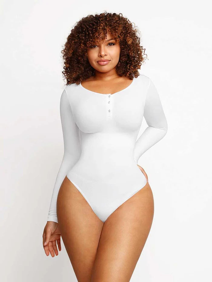 SEAMLESS LONG SLEEVE BODYSUIT